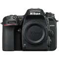 Nikon D7500, 20,9 MP, 5568 x 3712 Pixel, CMOS, 4K Ultra HD, Touchscreen, Schwarz - Schwarz