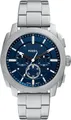 Fossil Chronograph Machine FS6096, Quarzuhr, Armbanduhr, Herrenuhr, Edelstahlarmband, analog
