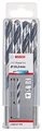 Bosch Professional 10 Stück HSS Spiralbohrer PointTeQ (für Metall, 4,9 x 52 x 86 mm, Zubehör Bohrschrauber)