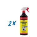 2 x Pufas Schimmel-Spray 1L, Schimmelentferner mit Aktivchlor, Schimmelex