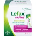 LEFAX intens Lemon Fresh Mikro Granul.250 mg Sim. 50 St PZN 13248486