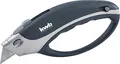 KWB Profi Messer mit geschlossenem (2 Trapez-und 2 Hakenklingen, Aufbewahrung im Griff, Metallgehäuse), 60 x 19