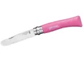 Opinel Kindermesser rostfrei Buchenholz pink