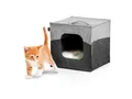 Canadian Cat Company Tierhöhle Katzenhöhle aus Filz, passend für IKEA Regal Kallax und Expedit, ca. 33 x 33 x 33 cm