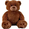 Teddybär dunkelbraun 100 cm XXL Kuscheltier Bär 1m Teddy