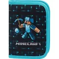 BAAGL Federmäppchen 1-Fach Minecraft Blue Axe - Blau
