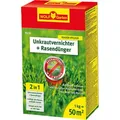 Wolf-Garten Dünger SQ 50 2-in-1 Rasendünger, 20% Cashback, mit Unkrautvernichter, 1 kg für 50m²