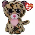 Ty Beanie Boo's Livvie Leopard 15cm - Bunt