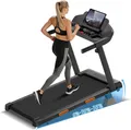 Laufband Klappbar 15 Steigung 12KM H 3PS Motor LED Anzeige