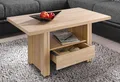 Couchtisch, mit Schublade, Sonoma eiche B/H/T: 105 cm x 55 cm x 67 cm