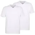 CECEBA Unterziehshirt CECEBA Herren T-Shirt weiß uni 2er Pack (2-St) weiß 57/2XL-B