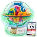 3D Kugellabyrinth - Kugelspiel Magic Maze Kugel-Labyrinth Puzzle Ball Geschicklichkeitsspiel (Advanced)