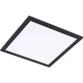 Lindby LED Deckenleuchte LED Panel Enhife 10023724 Modern in Schwarz 1-flammig Arbeitszimmerleuchte