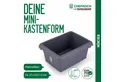 Chefkoch trifft Fackelmann Silikonform Mini-Kastenform, Silikonbackform, Brotbackform, Kuchenform