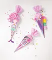 folia Zuckertüte Schultüte Bastel Set Einhorn Meerjungfrau Frida Mädchen neu