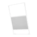 ventanara Dachfensterplissee Dachfenster passend für Velux Fenster Grau Verdunkelung FK06