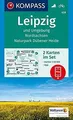 KOMPASS Wanderkarte Leipzig und Umgebung, Nordsachsen, N... | Buch | Zustand gut