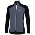 Airtracks Fahrradjacke Herren Thermo Fahrradjacke Comfort Line (Radjacke für kalte Touren Herbs-Winter) » S M L XL XXL XXXL« grau|schwarz XXL