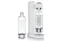 Arendo Wassersprudler Soda Maker mit 2x 1000 ml Flaschen, kompatibel mit 60l CO2 Zylindern, (Set, 3-tlg., Soda Maker, PET-Flasche), Soda Streamer + 2 Wasserflaschen, BPA-frei, fein dosierbar, Carbonator
