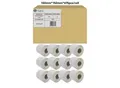Etiketten G&G, kompatibel zu Zebra 800284-605, 102 x 152 mm, selbstklebend, perforiert, Thermopapier, weiß, 12 x 475 Stück