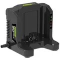 Greenworks Akku-Ladegerät (Passend für: 60V Akkus von Greenworks und Powerworks) - Schwarz