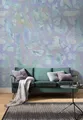 Fototapete KOMAR "Digitaldruck Vlies - Opal Waters - Größe 400 x 250 cm", bunt (lila,blau), Rollen: 1