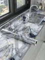 HomeBella Küchentapete Selbstklebende Tapete mit Feuchtigkeitsschutz, Abziehbar, schmutzabweisend & pflegeleicht