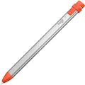 Logitech Crayon Orange - Eingabestift Stylus für alle iPads ab 2018