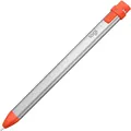 Logitech 914-000034 Bluetooth digitale Zeichenstift, Silber/Orange