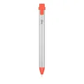 Logitech Crayon Digitaler Eingabestift für iPad - Silber/Orange