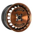 1x RONAL RONAL R10 TURBO copper matt-front diamond cut 7.0Jx15 4x100 ET28