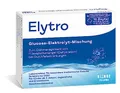 Elytro, Glucose-Mischung, bei akutem Durchfall, zum schnellen Ausgleich von Elektrolyt- und Flüssigkeitsverlust, ergänzende bilanzierte Diät, vegan, laktosefrei und glutenfrei, 10 Beutel