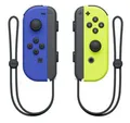 Nintendo Switich Controller Joycon Blu / Neon Gelb Set Nintendo