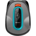 Mähroboter smart SILENO life 1.000m² Set grau/türkis, Li-Ionen Akku 2,1Ah, LONA-Technologie