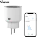 SONOFF S60 DE WIFI Smart Steckdose Stecker Schalter APP Leistungsmessung Timer