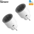 2Packs 16A WiFi Smart Plug WLAN Steckdose Home Socket APP Fernbedienung Timer
