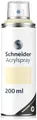Schneider Paint-It 030 Supreme DIY Acryllack (hochdeckende Sprühfarbe, UV-beständig, 200 ml, Acrylspray für fast alle Untergründe) oat pastel matt