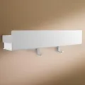 Designfabrik Hamburg Duschablage ohne Bohren | Badezimmer Organizer | Duschregal ohne Bohren | Badregal | Hängeregal | Wandregal | Duschkorb selbstklebend | Duschablage Weiß 42 cm