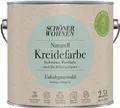 2,5L Schöner Wohnen Naturell Kreidefarbe Eukalyptuswald, Kräftiges Blaugrün