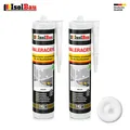 Maleracryl Bauacryl 2 x 300 ml Weiß Acryl Dichtstoff Innen Aussen Dichtmasse