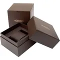 Roamer Herren Armbanduhr Valais 39 mm Armband Leder 958833 41 53 05 - Braun