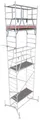 Krause 710147 Gerüstaufstockung Aluminium Gerüst 2. Aufstockung Arbeitshöhe (max.): 7.00m Silber 36.1kg