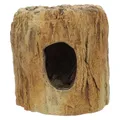 Aquarium Terrarium Deko Baumstamm Keramik Baumstumpf Laich Ton Höhle Versteck