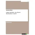Online Apotheke Doc Morris. Rechtssache C-322/01 von Amanda Reiter / GRIN Verlag / Taschenbuch