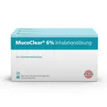 PARI MucoClear 6% NaCl Inhalationslösung - Hypertone Kochsalzlösung zum Inhalieren – 60 Ampullen je 4ml