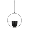 Mica Decorations Dexter Hängender Blumentopf - L34 x B14 x H65 cm - Schwarz
