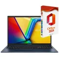 Asus VivoBook X170, Intel Core i5-120U, beleuchtete Tastatur, Notebook (44 cm/17.3 Zoll, Intel Core i5 120U, Intel UHD Grafik, 4000 GB SSD, Windows 11 Pro, MS Office 2024 Pro Dauerlizenz, beleuchtete Tastatur) 4000 GB | 8 GB RAM