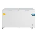 Cecotec Horizontal-Gefrierschrank 508L Doppeltür Bolero CoolMarket Chest Duo 508M Weiß E. UltraContact D-Cool, EasyMove-Räder, Dual-Funktion, ZeroG-Tür (80º-30º), Dual-Funktion, Doppelkorb