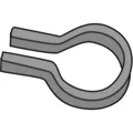 Vaude Mounting Oversized Handlebars Adapter (Größe ONE SIZE, schwarz)