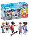 PLAYMOBIL My Figures 71401 Fashion, City Life, 5 Spielfiguren mit über 1000 Kombinationsmöglichkeiten, mit Accessoires wie Skateboard, Mütze und Handtasche, Spielzeug für Kinder ab 5 Jahren